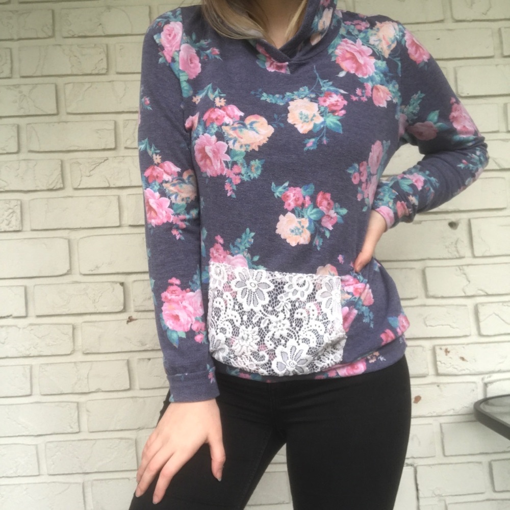 FLOWER HOODIE
